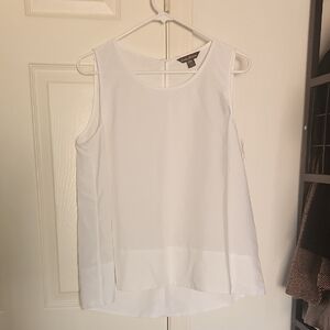 Tommy Bahamas White Model Blend Sleeveless Top Size Large